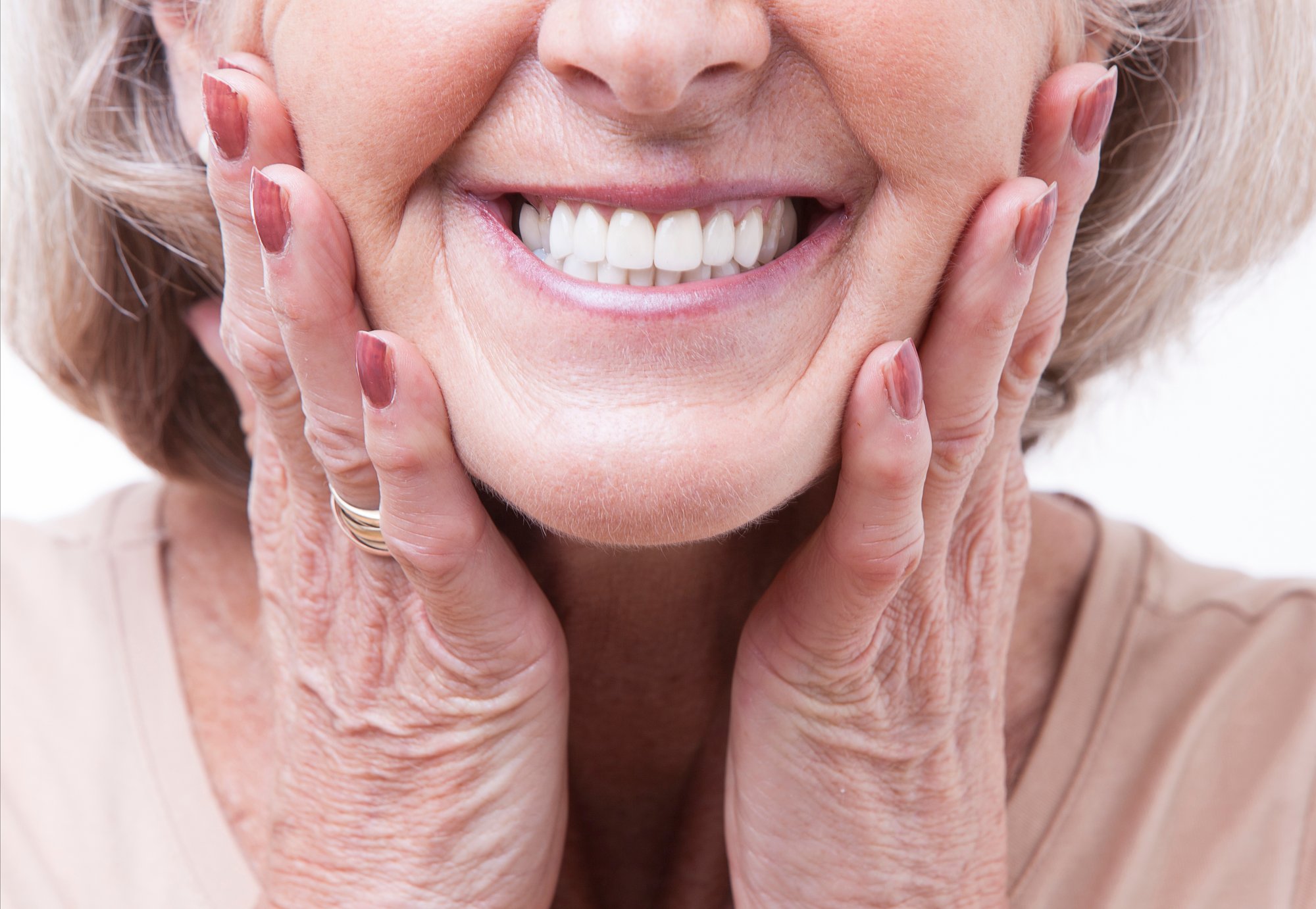 Dental bone graft healing in the jaw before implant placement
